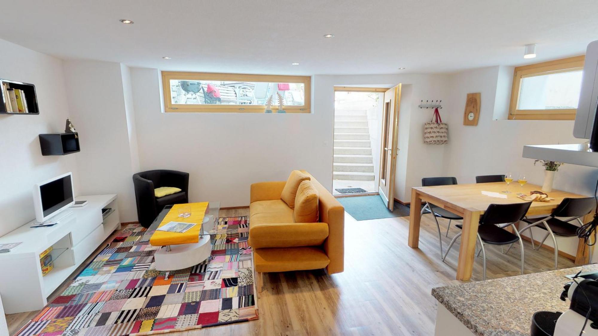 Ferienwohnung Chasa Samalgors Tschlin Exterior foto